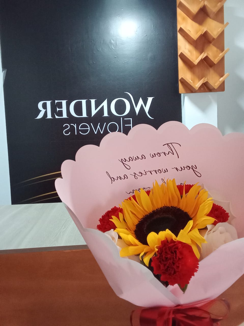 Girasol en bouquet