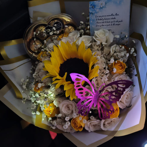Girasol en bouquet